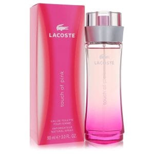 Touch of Pink by Lacoste Eau De Toilette Spray 3 oz
